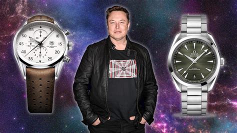 is Elon Musk wearing a watch